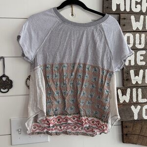 Anthropologie Comme Toi size small top